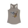 Playful Cat Racerback Tank - If I Fits I Sits, Gift for Cat Lovers, Funny Summer Top, Cute Pet Shirt
