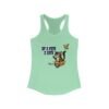 Playful Cat Racerback Tank - If I Fits I Sits, Gift for Cat Lovers, Funny Summer Top, Cute Pet Shirt