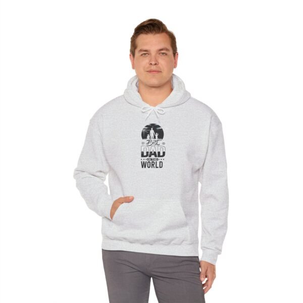 Dad of the World Hoodie, Cozy Unisex Sweatshirt for Father's Day, Dad Gifts, Casual Wear, Everyday Comfort, Family Adventures