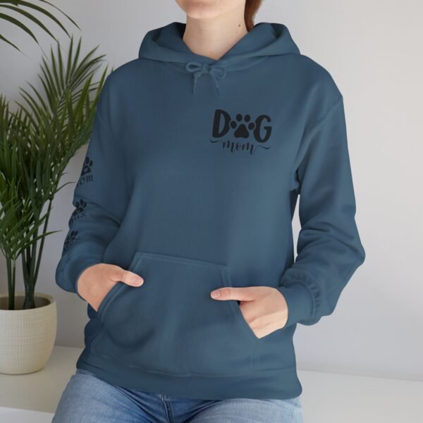 Personalized Mom Cozy Dog Lover Hoodie, Pet Owner Gift, Dog Mom Hoodie, Animal Lover Sweatshirt
