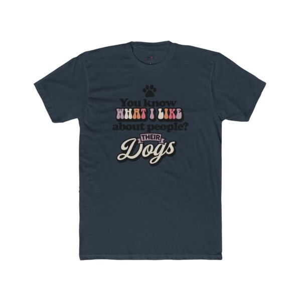 Unisex “Dog Lover” T-Shirt – Cute Gift for Dogs Owners, Casual Pet Lover Apparel