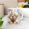 Pet Lover's Ceramic Coffee Mug 11oz / 15oz, Cat & Dog Charming Ceramic Coffee Mug