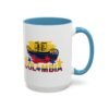2819426322540239736_2048.jpeg Colombian Pride Coffee Mug, Accent Mug, Present for Coffee Lovers, Travel Souvenir 11/15 oz