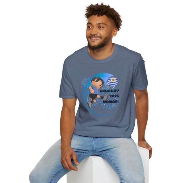 2870363744183615480_2048.jpeg Uruguay Unisex Softstyle T-Shirt - Perfect for Uruguay Fans, Game Day, Sports Events, trendy design, Team Spirit, Casual Wear!