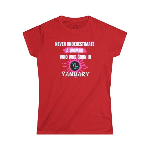 Personalized Women's Empowerment, Birthday Tee, Inspirational Gift, January Born, Motivational Shirt