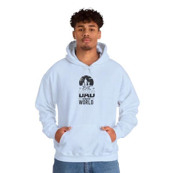 Dad of the World Hoodie, Cozy Unisex Sweatshirt for Father's Day, Dad Gifts, Casual Wear, Everyday Comfort, Family Adventures
