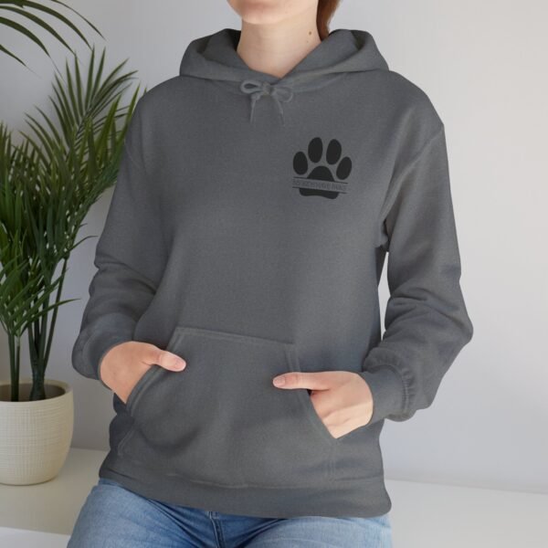 296425602290479580_2048.jpeg Funny Dog Lover Unisex Hoodie Printed Front and Back, Gift for Dog Lovers, Cozy Dog Hair Hoody, Animal Lover Clothing