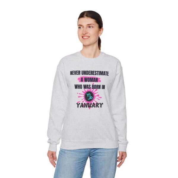 Personalized Woman Zodiac Sweatshirt, Birthday Gift, Inspirational Gift