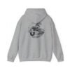 Comfortable Unisex Heavy Blend Hoodie with Bold Motorcycle Design, Perfect for Casual Wear, Gifts, Cycling Events, and Cozy Days