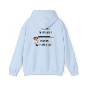 Progress Learning Hooded Sweatshirt, Men Sweatshirt, Gift for Students, School Spirit Apparel