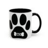 Personalized Coffee Mug, Dog Lover Gift, Personalized Pet Mug, Animal Lover Cup, Cute Paw Design Coffee Cup