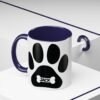 Personalized Coffee Mug, Dog Lover Gift, Personalized Pet Mug, Animal Lover Cup, Cute Paw Design Coffee Cup
