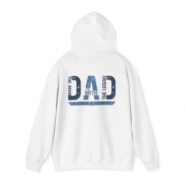 Legendary Men Hooded Sweatshirt Gift for Father's Day, Birthday, Christmas, Casual Wear, Family Reunion, Dad Life Apparel