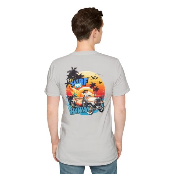 Hawaiian Surf T-Shirt, Vintage Surf Tee, Unisex Beach Wear, Summer Vibes, Retro Vacation Shirt, Perfect for Parties, Gifts
