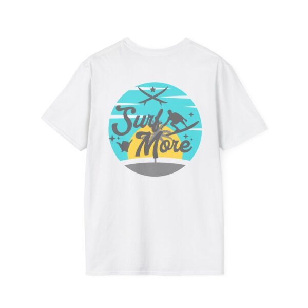 Surf T-Shirt for Beach Lovers | Unisex Softstyle Tee, Summer Vibes, Casual Wear, Surfing Gift, Beach Day Apparel