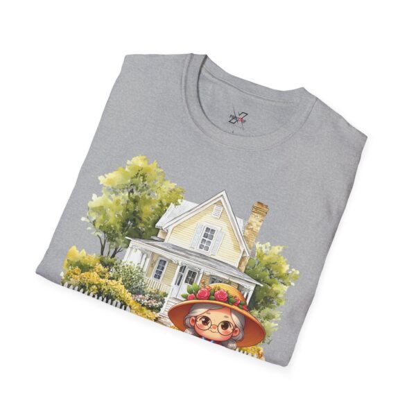Grandmother's Garden women Softstyle T-Shirt, Vintage Gift for Grandma Cute Family Shirt