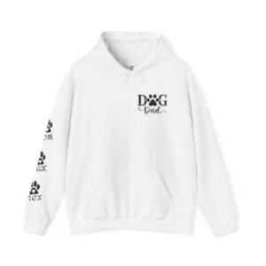 Personalized Men Cozy Dog Lover Hoodie, Pet Lovers Gift, Dog Mom Hoodie, Animal Lover Sweatshirt, Casual Pet Apparel