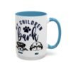 Personalized Dog Lover's Accent Coffee Mug with Cute Pup Design, Pet Owner Gift, Birthday Gift for Dog Moms, Dog Dad Coffee Cup
