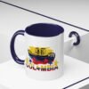 3803081633663190541_2048.jpeg Colombian Pride Coffee Mug, Accent Mug, Present for Coffee Lovers, Travel Souvenir 11/15 oz