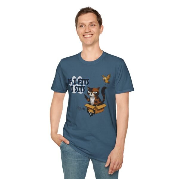 380948464610049084_2048.jpeg Whimsical Cat T-Shirt, Funny Cat Lover Tee, Gift for Pet Owners, Cute Animal T-Shirt, Comfortable Unisex Shirt, Perfect for Birthdays