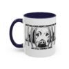 Adopt Don't Shop Coffee Mug - Black Accent Mug for Dog Lovers, Animal Rescue Gift, Pet Adoption Encouragement
