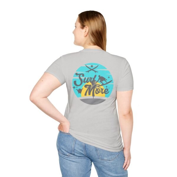 Surf T-Shirt for Beach Lovers | Unisex Softstyle Tee, Summer Vibes, Casual Wear, Surfing Gift, Beach Day Apparel