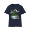 Nature-Inspired Graphic T-Shirt, Unisex Softstyle , Eco-Friendly Fashion, Casual Wear, Outdoor Adventure, Nature Lover Gift