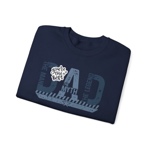 Fashion Dad Crewneck Sweatshirt, Father's Day Gift, Gift for Him, Casual Wear, Men Sweatshirt