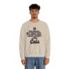 "What I Like About People? Their Cats" Crewneck Sweatshirt Cozy Gifts for Cat Lovers, Unisex Sweatshirt, Perfect for Pet Lovers
