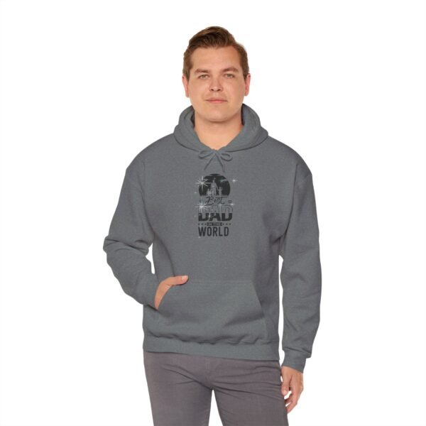 Dad of the World Hoodie, Cozy Unisex Sweatshirt for Father's Day, Dad Gifts, Casual Wear, Everyday Comfort, Family Adventures