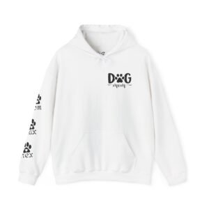Personalized Mom Cozy Dog Lover Hoodie, Pet Owner Gift, Dog Mom Hoodie, Animal Lover Sweatshirt