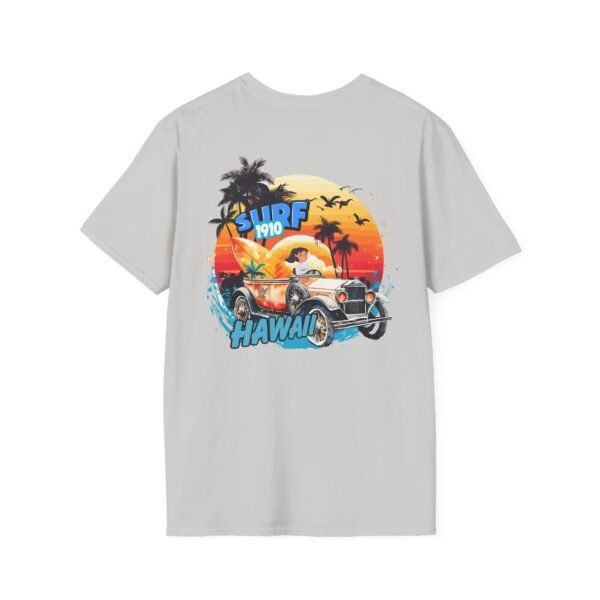 Hawaiian Surf T-Shirt, Vintage Surf Tee, Unisex Beach Wear, Summer Vibes, Retro Vacation Shirt, Perfect for Parties, Gifts