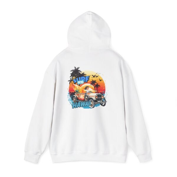 Surfing in Hawaii Hoodie, Beach Vibes Sweatshirt, Unisex Casual Wear, Summer Gift, Vacation Essentials