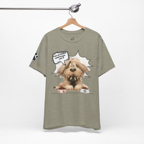 Cute Pet-Themed Unisex Jersey Tee Design