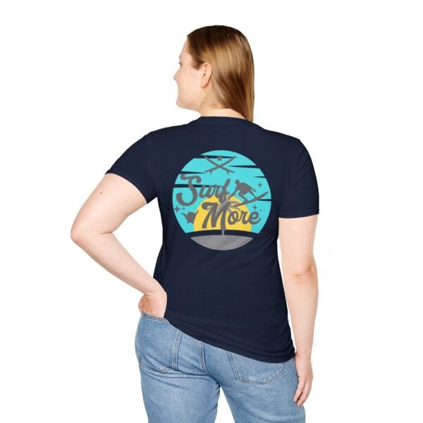 Surf T-Shirt for Beach Lovers | Unisex Softstyle Tee, Summer Vibes, Casual Wear, Surfing Gift, Beach Day Apparel
