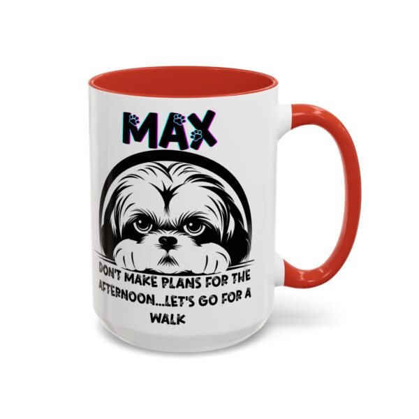 Personalized Coffee Mug 11/15oz Funny Dog Lover Gift, Pet Owner Mug, Cute Coffee Cup, Dog Walk Reminder