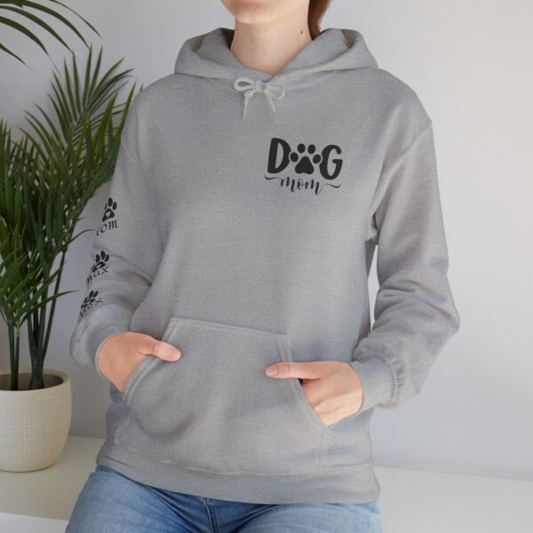 Personalized Mom Cozy Dog Lover Hoodie, Pet Owner Gift, Dog Mom Hoodie, Animal Lover Sweatshirt