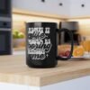 Boring Life Custom Mug, Birthday Gift, Humor Mug, Black Mug, Gift Idea