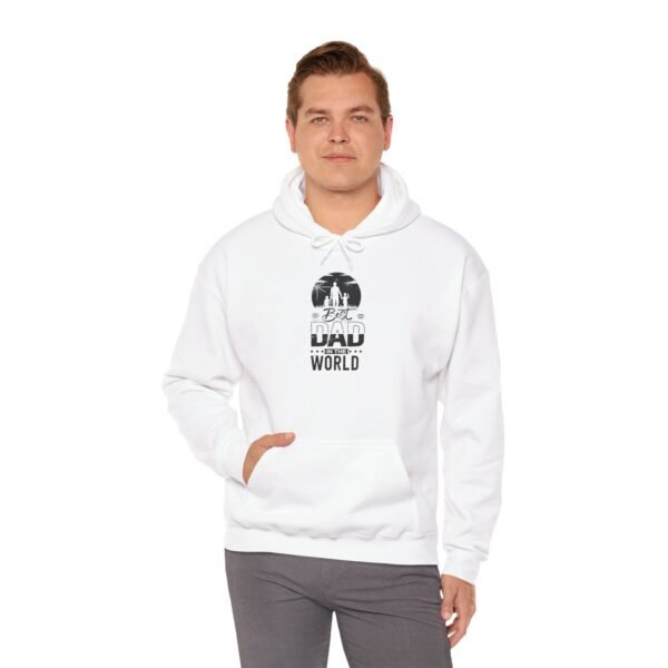 Dad of the World Hoodie, Cozy Unisex Sweatshirt for Father's Day, Dad Gifts, Casual Wear, Everyday Comfort, Family Adventures