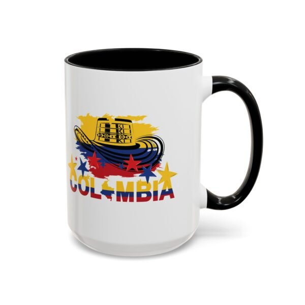 4792051770027258385_2048.jpeg Colombian Pride Coffee Mug, Accent Mug, Present for Coffee Lovers, Travel Souvenir 11/15 oz