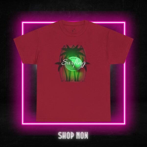 California Surfing Unisex Heavy Cotton Tee Beach Vibes T-Shirt