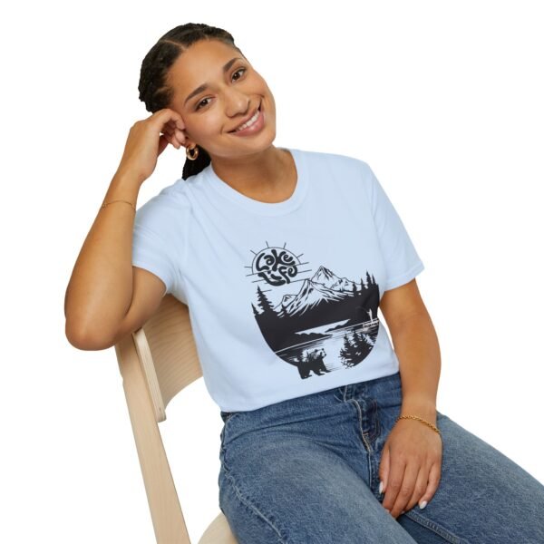 Nature-Inspired Graphic Tee- Adventure Awaits, Casual Unisex, Nature Lover Gift, Outdoor T-Shirt
