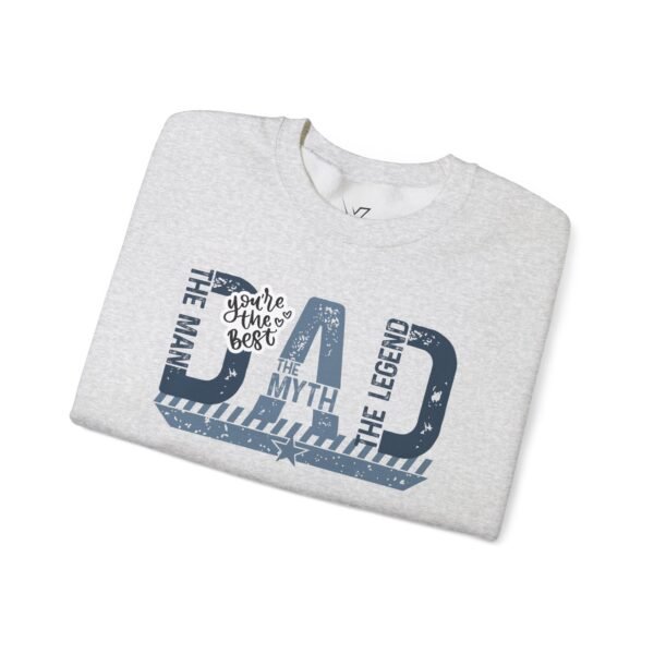 Fashion Dad Crewneck Sweatshirt, Father's Day Gift, Gift for Him, Casual Wear, Men Sweatshirt