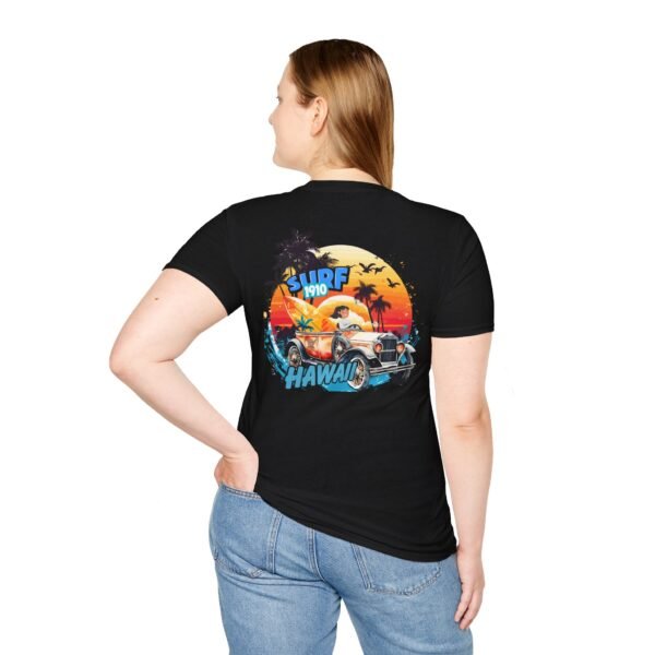 Hawaiian Surf T-Shirt, Vintage Surf Tee, Unisex Beach Wear, Summer Vibes, Retro Vacation Shirt, Perfect for Parties, Gifts