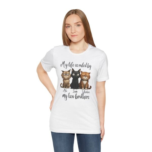 519994225155977627_2048.jpeg Personalized Cat T-Shirt, Funny Cat Lover Tee, Unisex Pet Owner Gift, Birthday Shirt, Animal Lovers Apparel