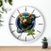 Whimsical Limited Edition Wall Clock, Fun Decor for Kids Room, Unique Gift for Birthdays, Quirky Home Accent, Animal Lovers Decor