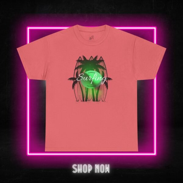 California Surfing Unisex Heavy Cotton Tee Beach Vibes T-Shirt