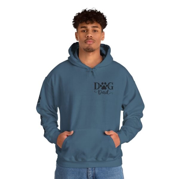 Personalized Men Cozy Dog Lover Hoodie, Pet Lovers Gift, Dog Mom Hoodie, Animal Lover Sweatshirt, Casual Pet Apparel