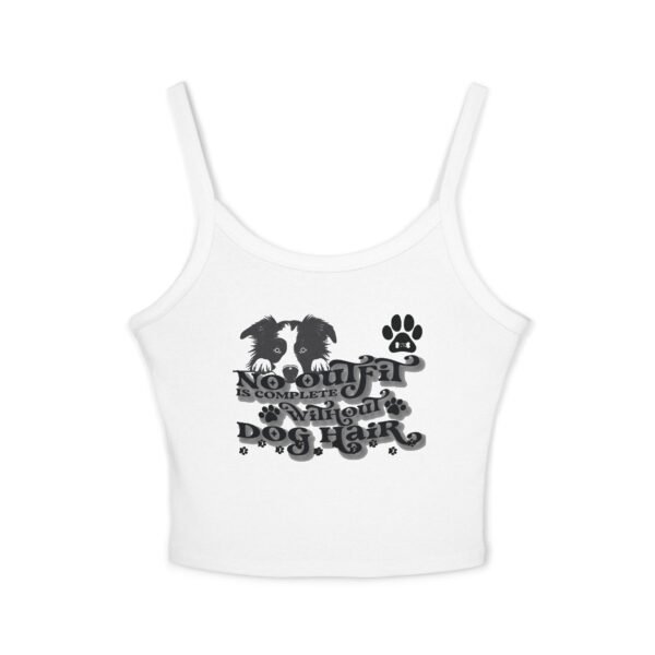 Personalized Women's Spaghetti Strap Tank Top - Perfect for Pet Lovers, Casual Wear, Gifts, Summer Outfits, Dog Owners