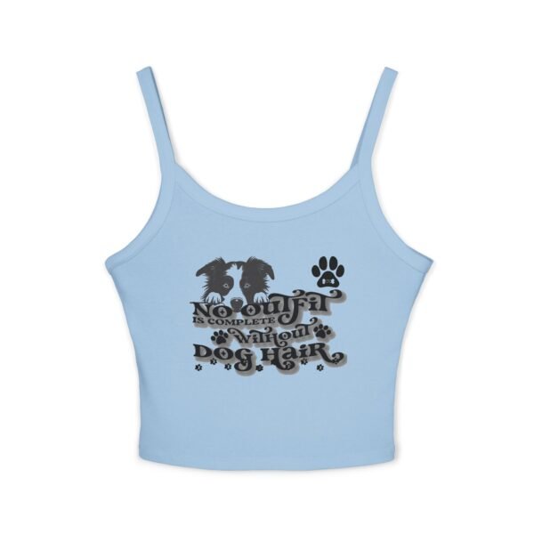 Personalized Women's Spaghetti Strap Tank Top - Perfect for Pet Lovers, Casual Wear, Gifts, Summer Outfits, Dog Owners